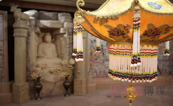 台灣佛教首場華蓋特展  中壢圓光藝文館開展