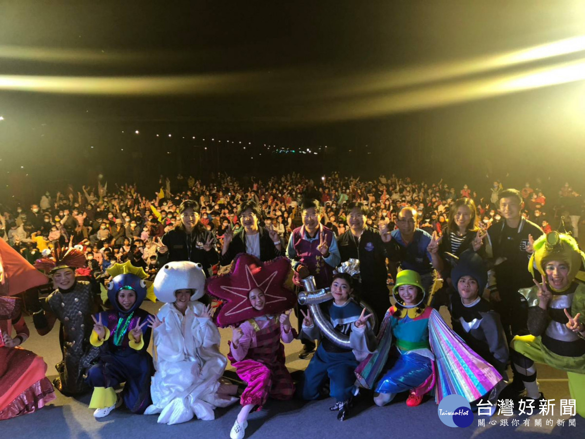 彰化「兒童劇鄉鎮巡演活動」首場線西登場。圖/彰化縣政府提供