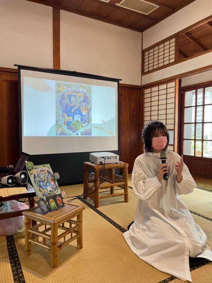 互動藝文饗宴巡迴活動登場 政風處邀周秀甄精彩故事導讀