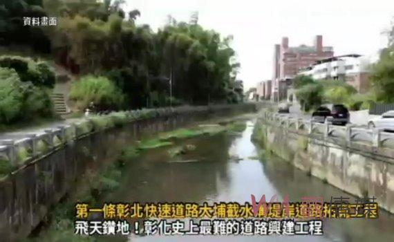 影/飛天鑽地!大埔截水溝堤岸道路拓寬工程4月6日施工