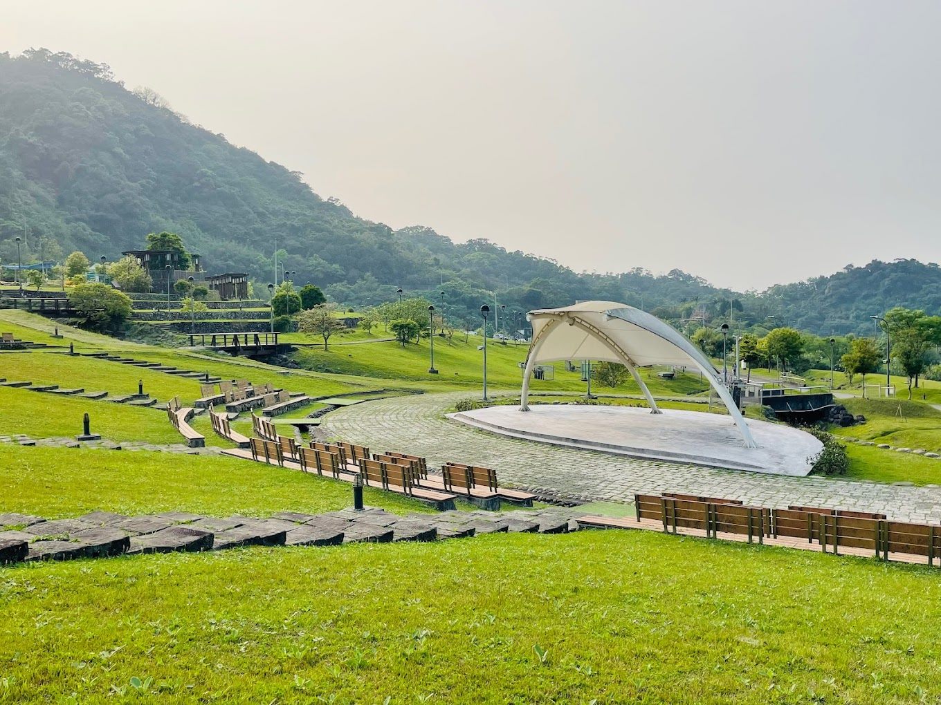 南港山水綠生態公園美景