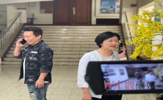 假冒名人詐騙多　彰化縣長王惠美邀郭子乾教導鄉親「識詐」
