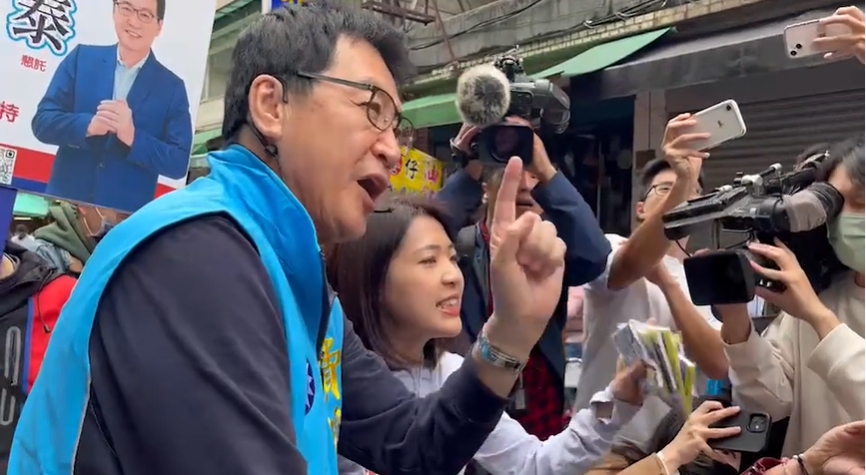 徐巧芯和費鴻泰的立委初選之爭殺過頭,北市黨部一度考慮提前民調。翻攝畫面