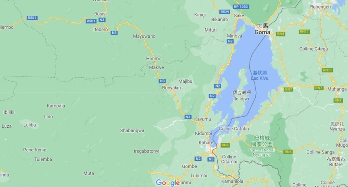 剛果（金）東部的基伍湖發生沉船事故  至少20死 50失蹤