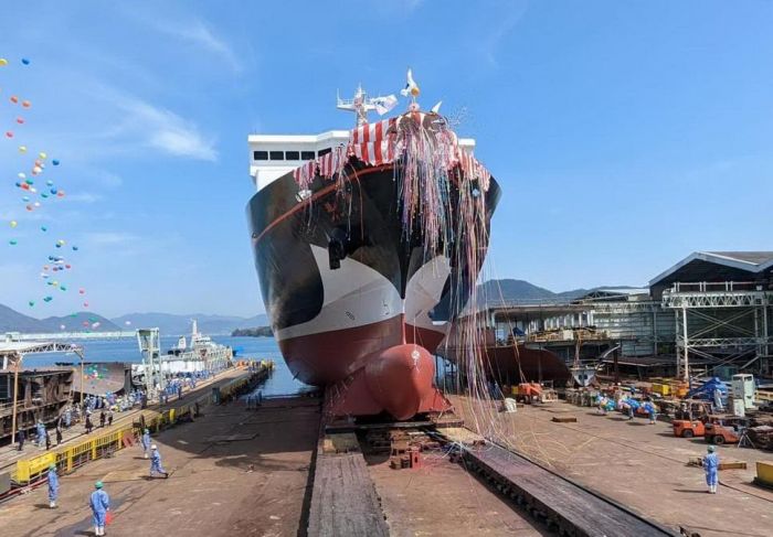 澎湖輪命名及下水典禮 預計8月底首航營運