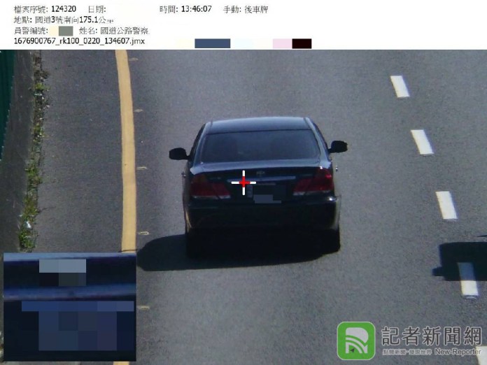 別再龜內車道!國道中部3路段去年開出2000多張龜速駕駛