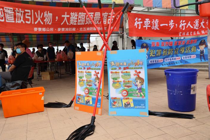 雲林縣消防局關心民眾掃墓防火安全，清明防火請民眾牢記「4不2記得」