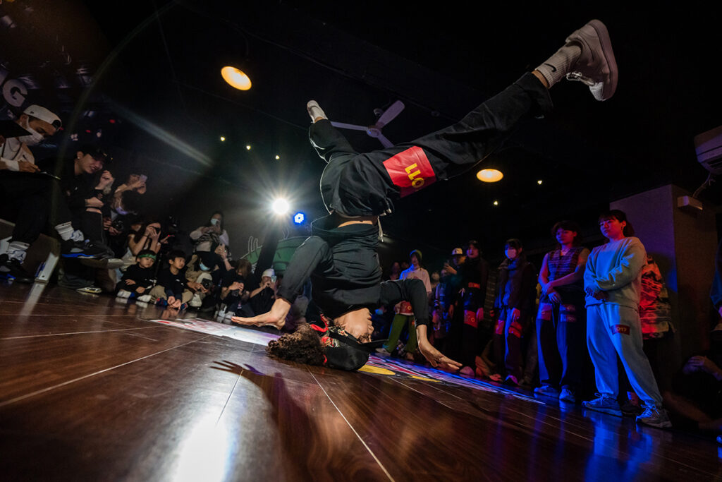 Red Bull BC One台灣賽事日前舉辦海選,24名決賽選手從近200名霹靂舞者中脫穎而出(圖為國手楊加力B-Girl Jia Li)