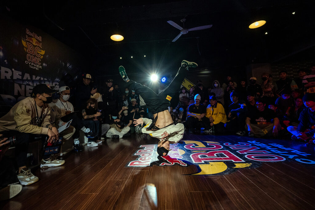 Red Bull BC One台灣賽事日前舉辦海選,24名決賽選手從近200名霹靂舞者中脫穎而出(圖為國手劉承德B-Boy Lil Ma)