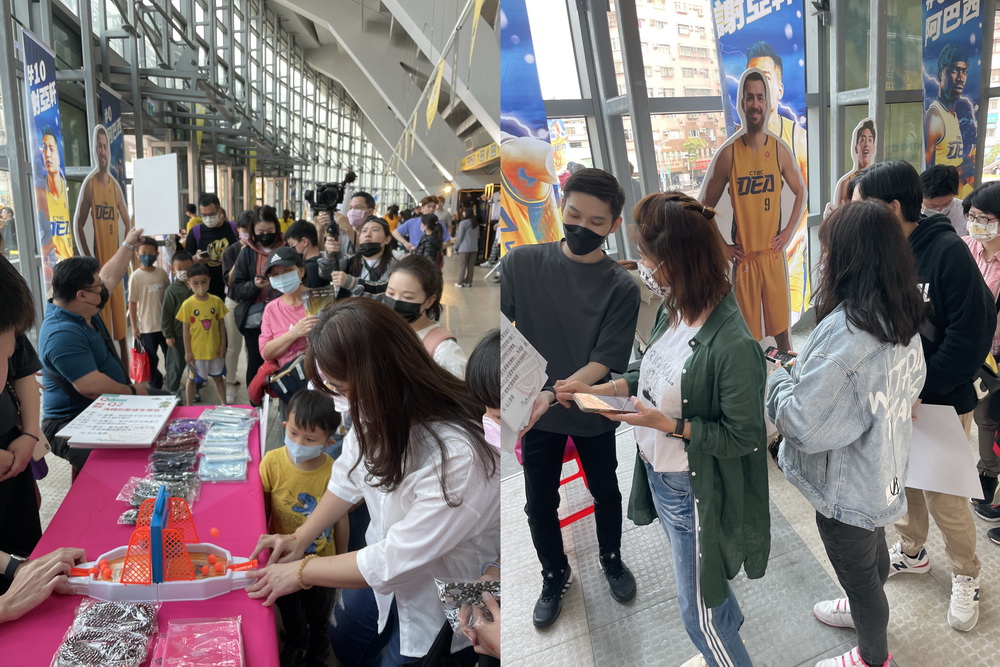 洗錢防制接地氣 職籃賽設攤宣導饗球迷 80 004 2