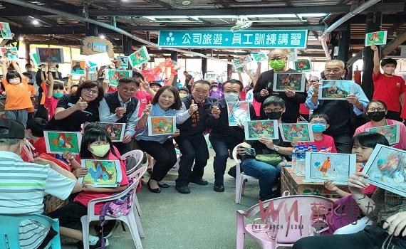 民和國小課外教學臨摹美圖 體驗繪畫美好樂趣