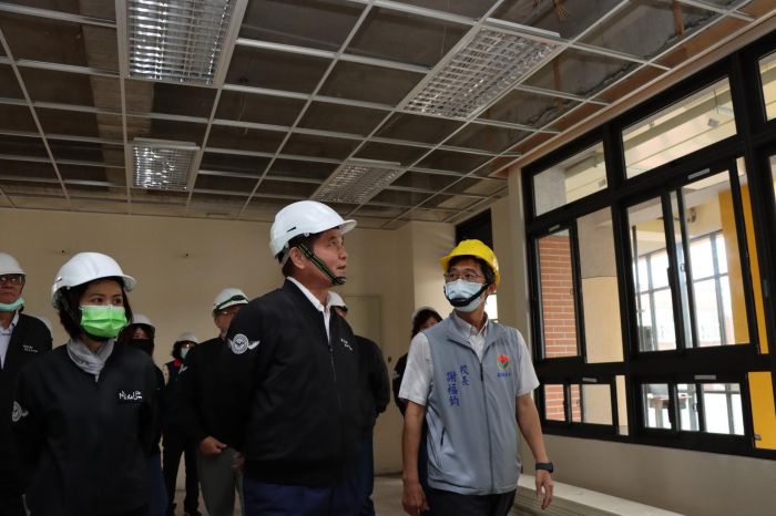 苗栗縣頭屋國小校舍拆除重建工程 進度達9成