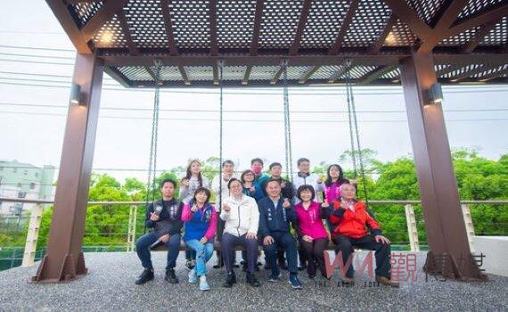建構休憩觀景生態保護美好空間 桃園「內定綠塘水岸公園」啟用