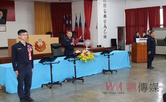 斗六長平及饒平派出所兩新任所長布達