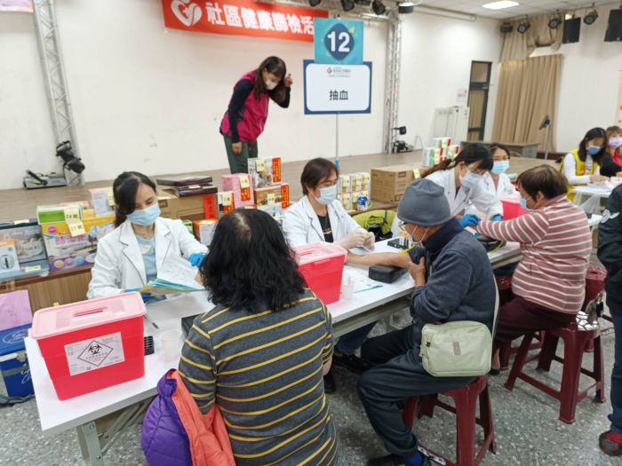 竹南大型整合性篩檢 大伙相揪厝邊顧健康
