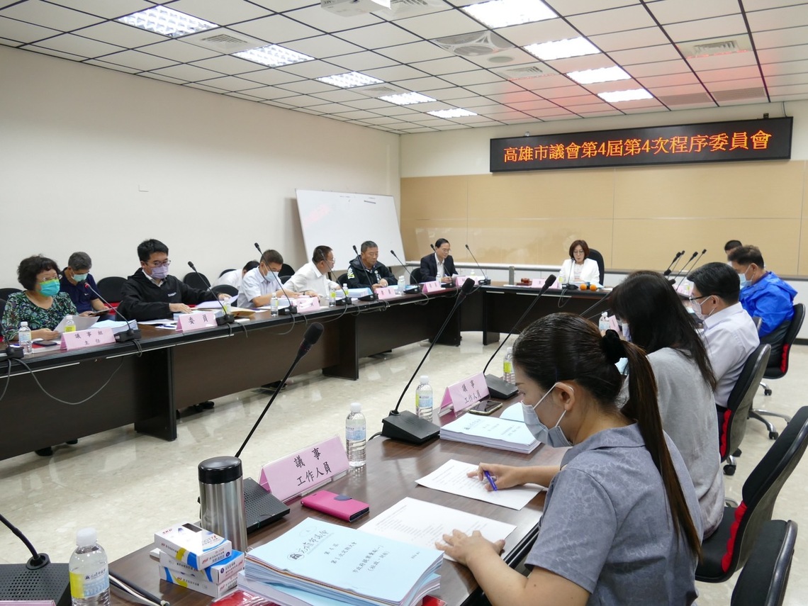 漾新聞|市議會程序委員會通過73案追加預算 420開始召開第一次定期大會