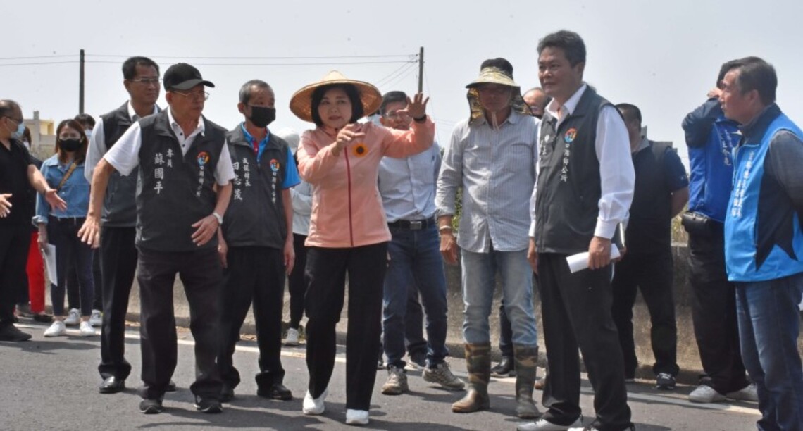 張麗善會勘成龍濕地停車場設置  創造觀光、保育、安全三贏