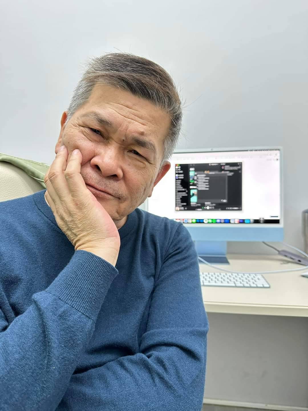 林姓前建設公司董座指控澎恰恰忘恩背義!(圖/翻攝自澎恰恰臉書)