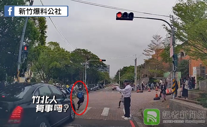 誇張!國小校門口硬闖紅燈險撞飛學童 網友怒轟:殺人未遂