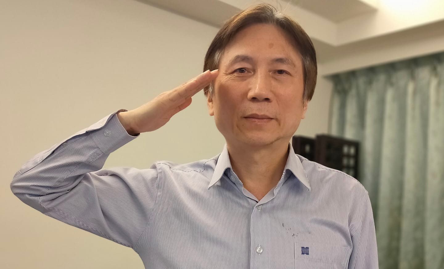 桃園市議員詹江村宣布參選立委。翻攝詹江村臉書