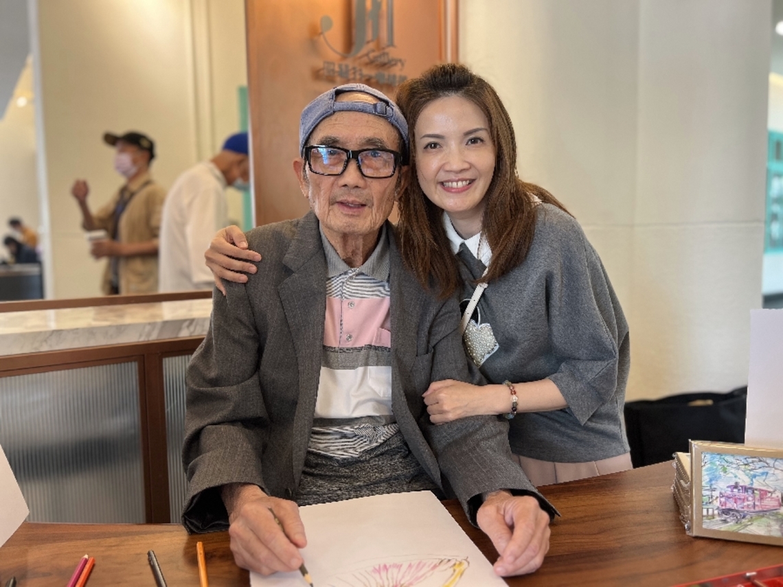 失而復得的繪畫靈魂 80歲楊八郎爺爺一圓畫展夢