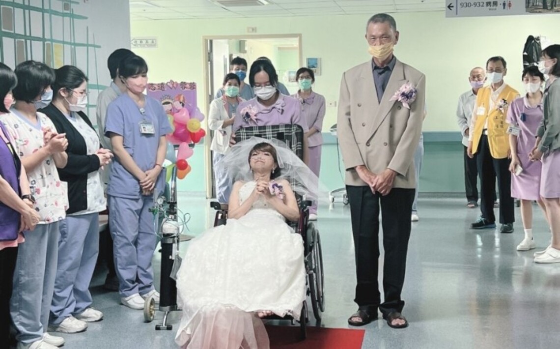 台南郭醫為癌末病友辦婚禮