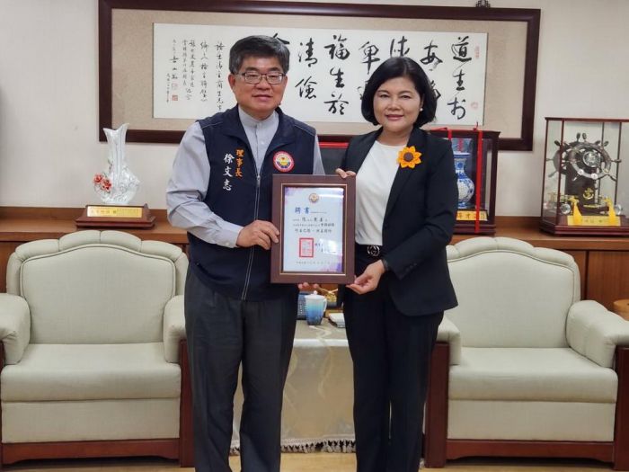 存善共好:嘉邑行善團理事長徐文志聘縣長張麗善任會務顧問