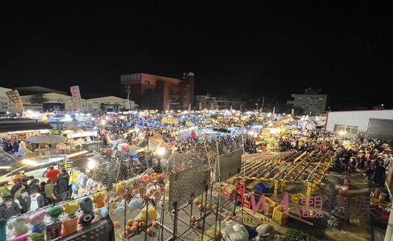 芎林文山夜市人潮意外爆滿 遊客:觀光夜市等級