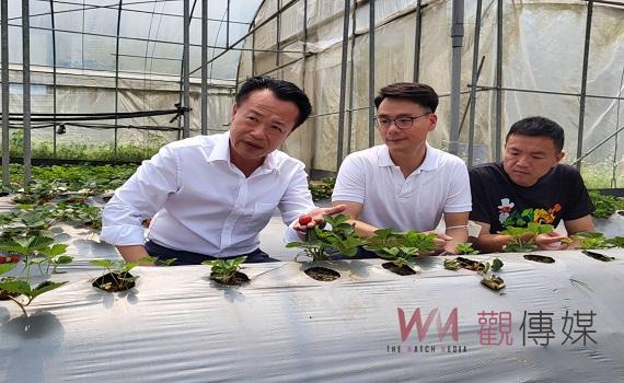 智慧農業免除年輕人從農恐懼　翁章梁觀摩肯定