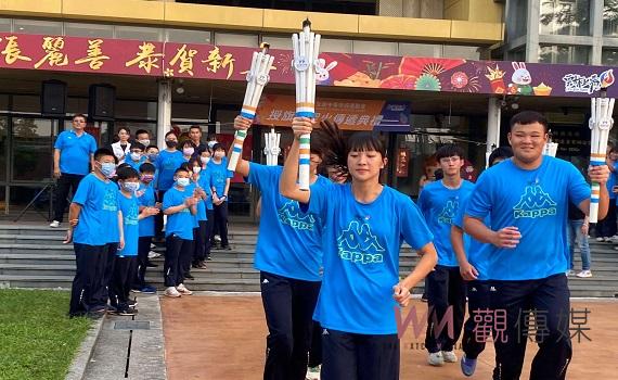 112年全中會雲林授旗暨聖火傳遞 期勉選手爭取奪牌再造巔峰