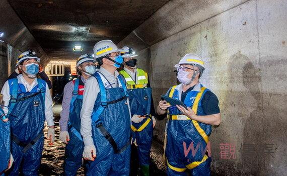 桃園強化防汛整備 市長視察下水道確認清淤狀況良好