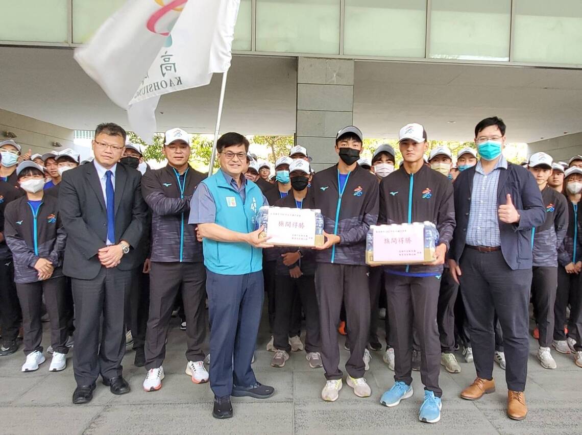 漾新聞|高市1657選手全中運授旗 謝文斌攜手大同醫療團隊為選手奪牌最佳後盾