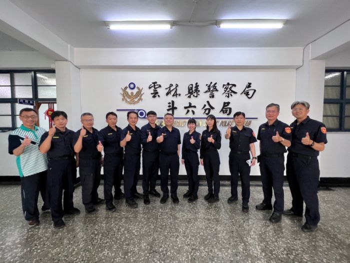 斗六分局新生力軍報到 守護治安更有力