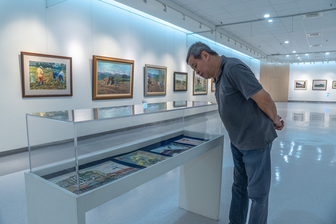 漾新聞|《詠 留情—陳甲上創作回顧展》開展 感懷高雄水彩大師陳甲上樸質踏實的藝術美學