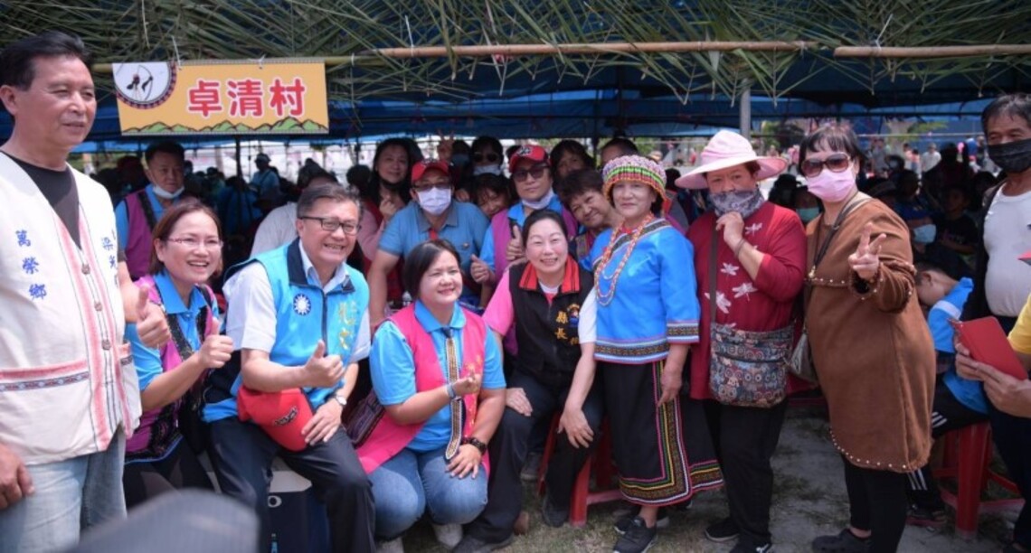 徐榛蔚出席112年度卓溪鄉射耳祭暨傳統技能競賽活動