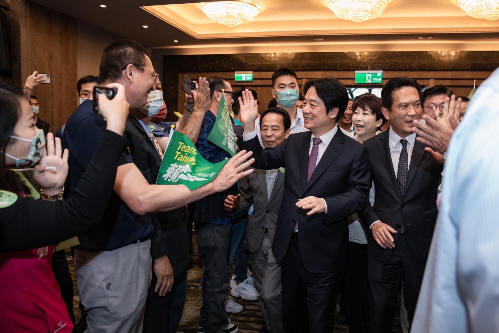 首場「信賴台灣之友會」台南成立 賴清德喊捍衛民主、籲對岸善待台灣 64 S 81715325