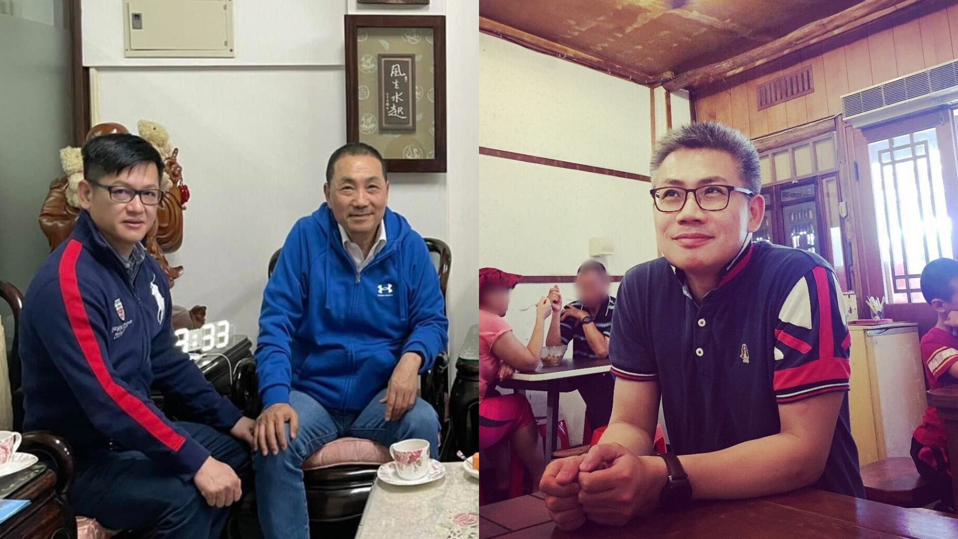 新北市議員劉哲彰表示經與新北市長侯友宜長談及羅明才懇託後,忍痛退選。羅友志爆2014年侯友宜曾要出錢喬初選。 翻攝劉哲彰、羅友志臉書