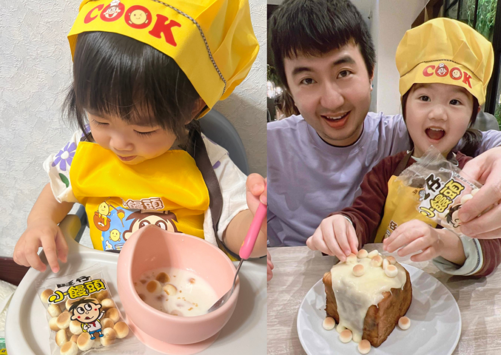 搭配果醬、甜點製作出各種甜點,親子一同享受DIY樂趣。 圖片來源:宜蘭食品