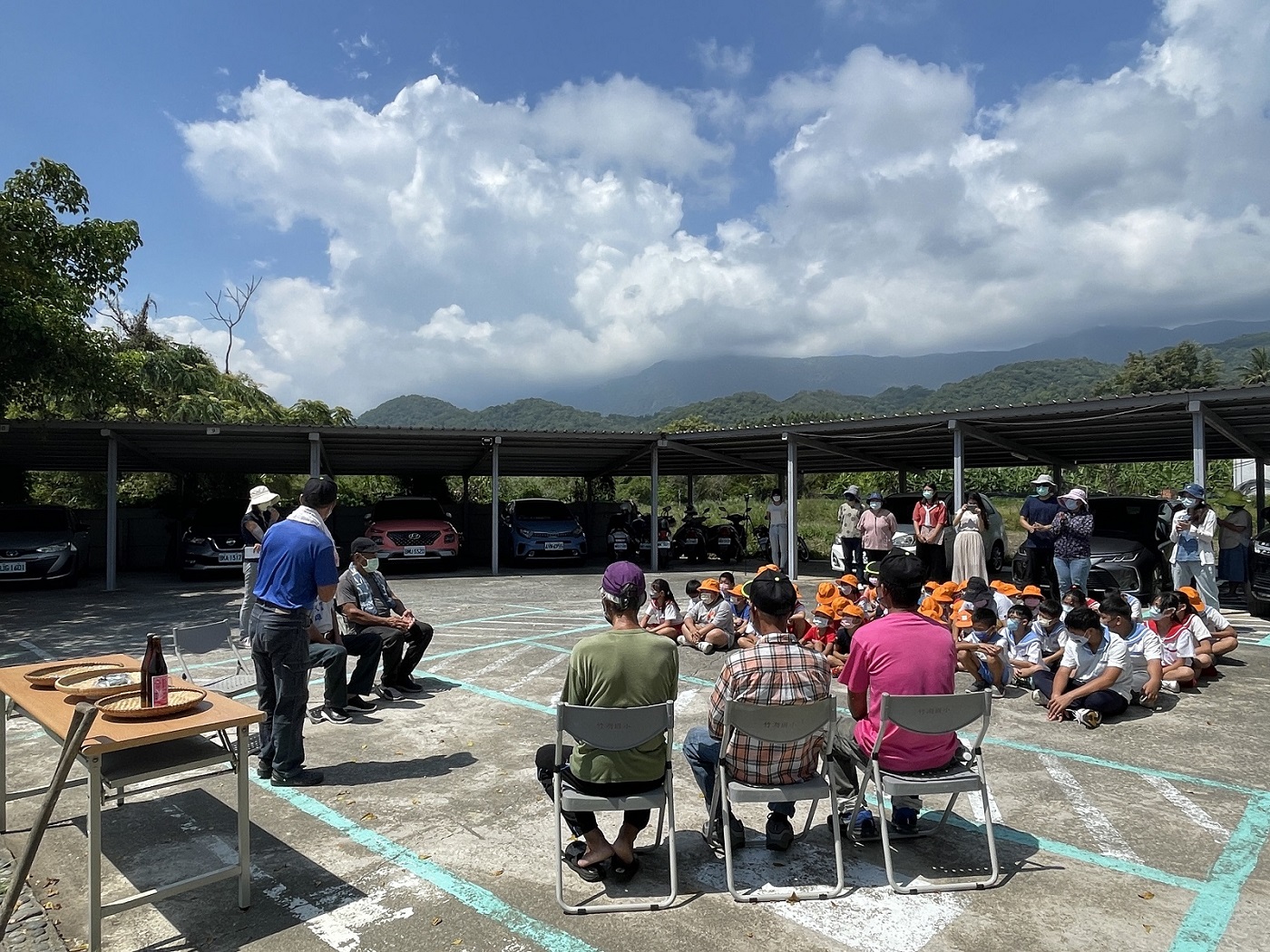 學校搭配民族課程將場域施作與課程互相結合。_大圖
