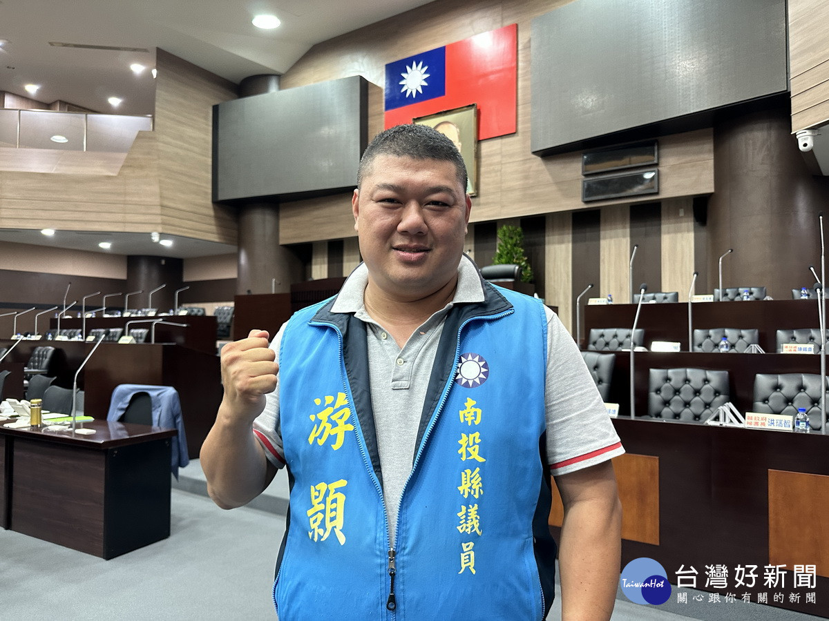 游顥有年輕人的熱情與衝勁。(記者扶小萍攝)