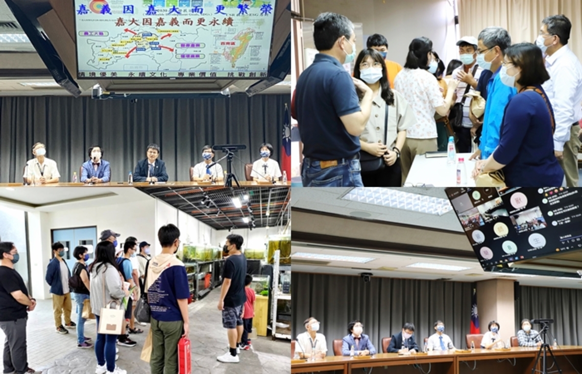 招生環境一年比一年更加嚴峻 嘉義大學主動出擊 假日招生說明會吸引學生最「嘉」選擇