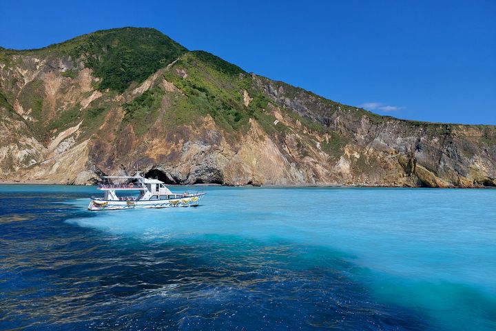 純淨的龜山島以豐富自然生態美景榮獲國際生態獎項肯定。 圖:東北角管理處/提供