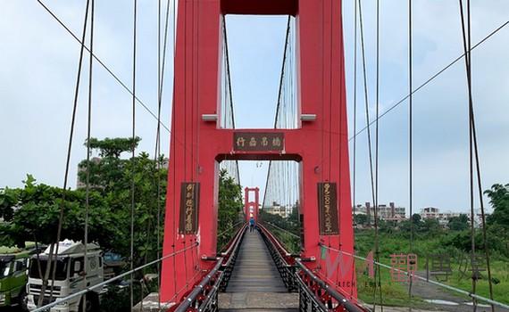 嘉義市行嘉吊橋5月5日起修建 至10月底封橋請行人改道