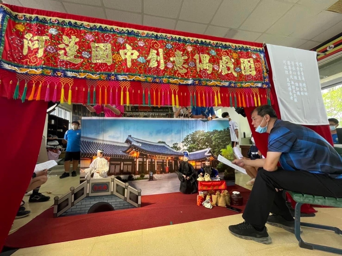 漾新聞|阿蓮國中傀儡戲社挑戰古典劇本蟬聯全國賽特優八連霸