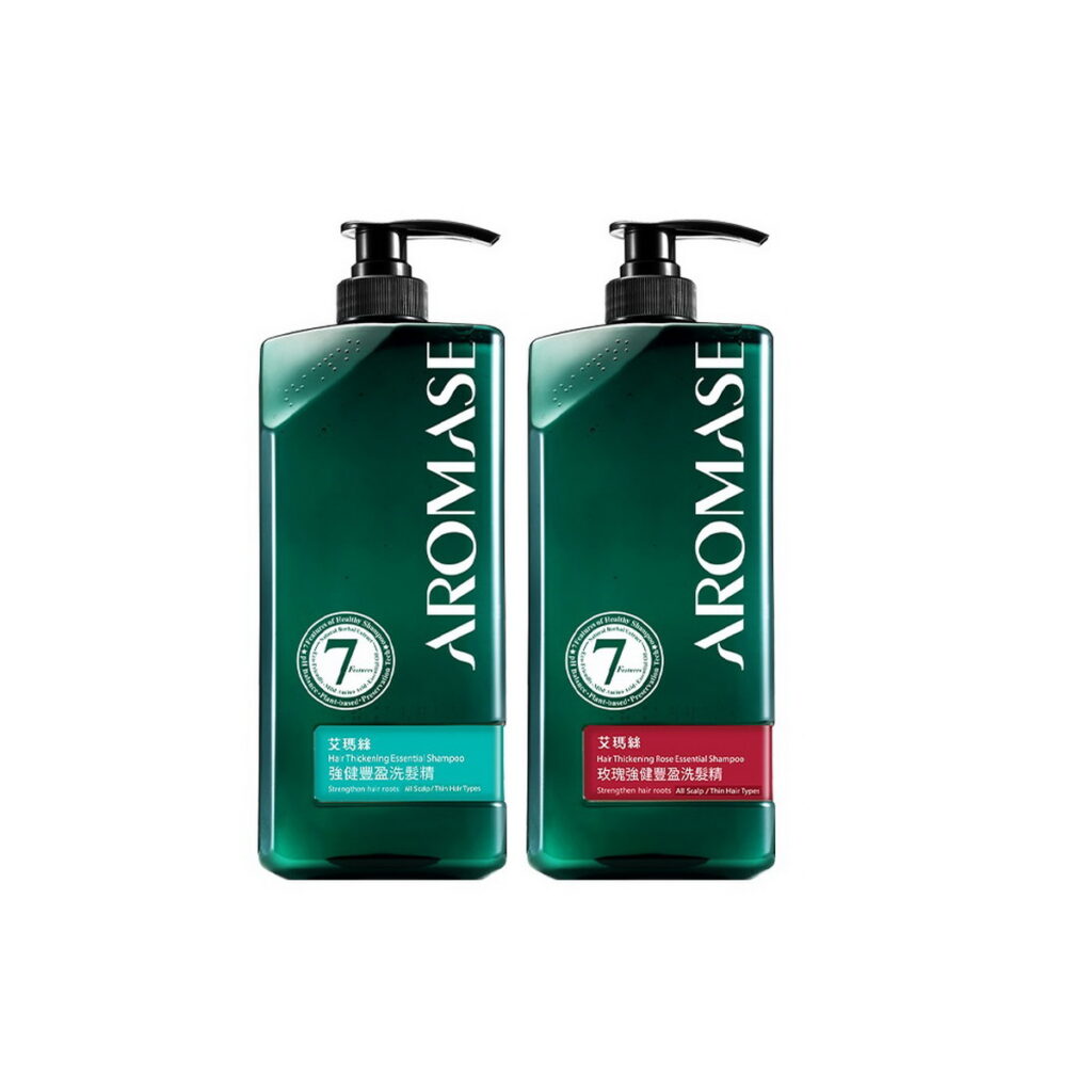 綠活大作戰推薦商品「Aromase 艾瑪絲」草本植萃洗髮精1000ml,2入組活動價1,869元。