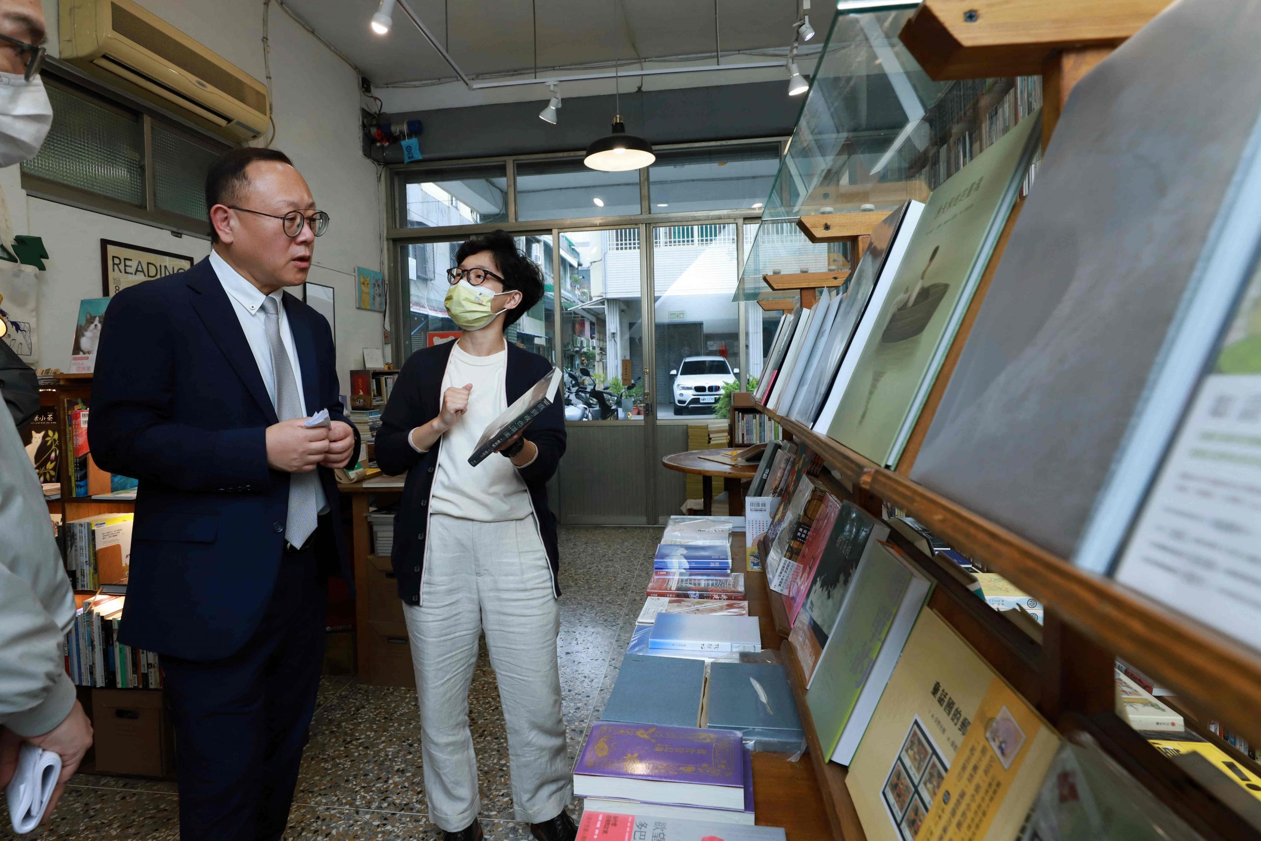 文化部長史哲:盼非典型書展在臺灣百花齊放 讓民眾「重新走進書店」