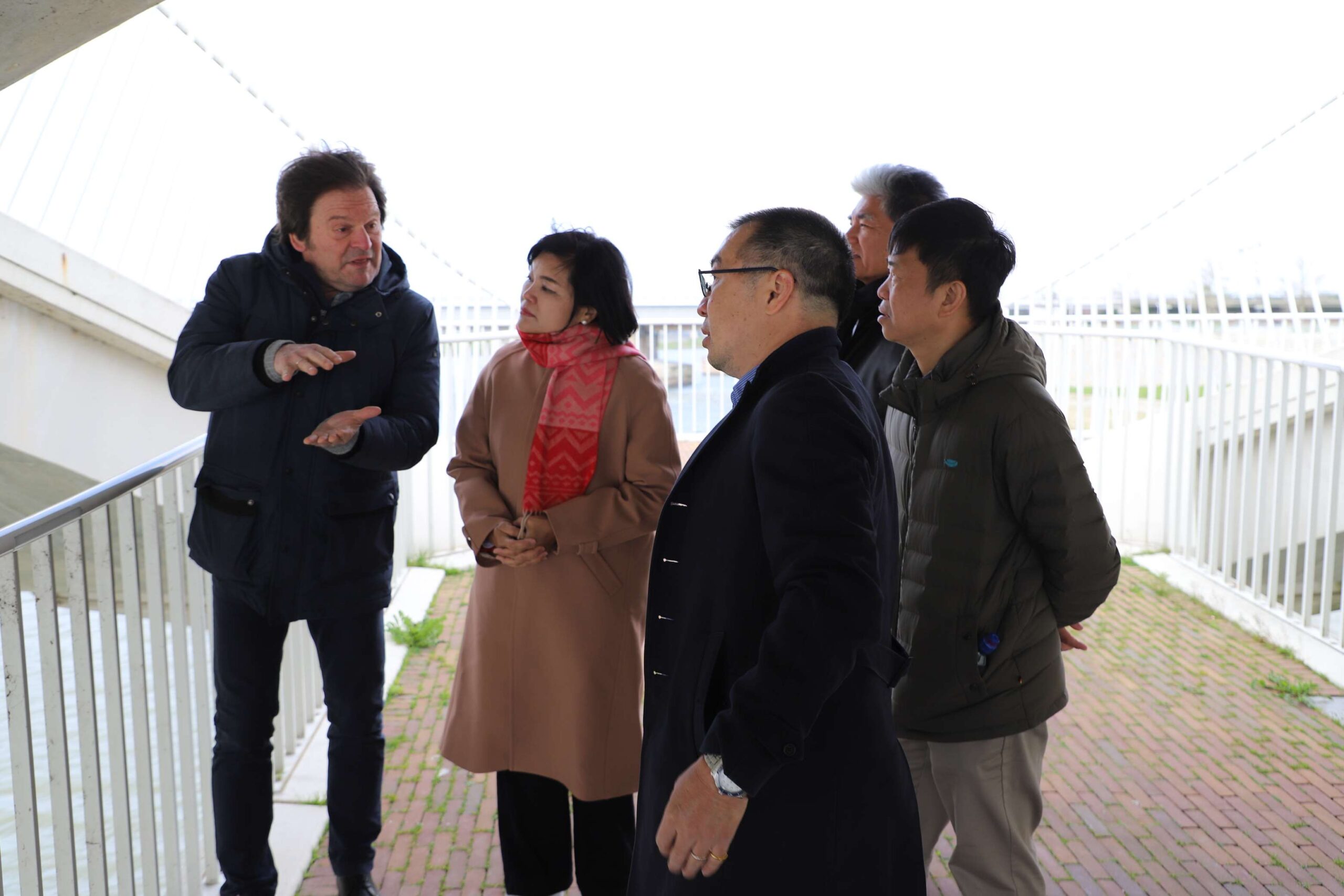 與水和平共存 張麗善率團學習荷蘭還地於河 與水和平共存 張麗善率團學習荷蘭還地於河