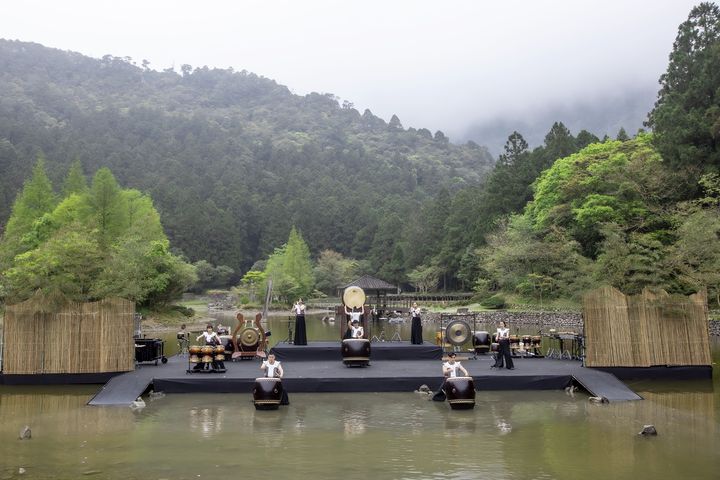 山水實境/明池水劇場「池中劍II-英雄會」音樂劇磅礡登場