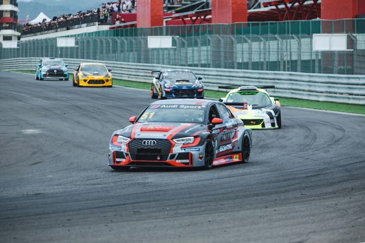 今年預計會有6種車型共18部TCR賽車參賽，相較去年15部更有大幅成長。　圖：麗寶樂園渡假區／提供