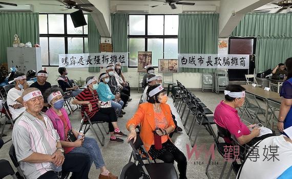 市府要拆大台南觀光城 攤商嗆「白賊市長」誓抗爭到底